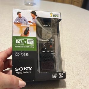 Sony digital voice recorder